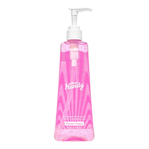 Flower Power - Gel mani detergente Formato Viaggio, MERCI HANDY